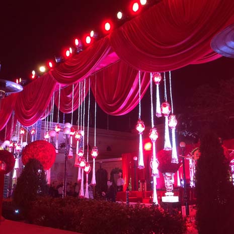 Anu Mahtani & Sanjay Hinduja’s wedding. Manek Chowk & Zenana Mahal, Udaipur
